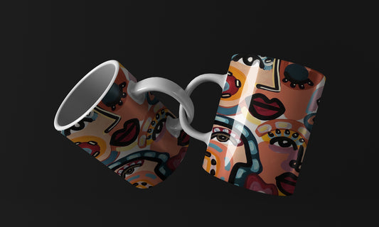 Infinite Motifs Pattern Mug