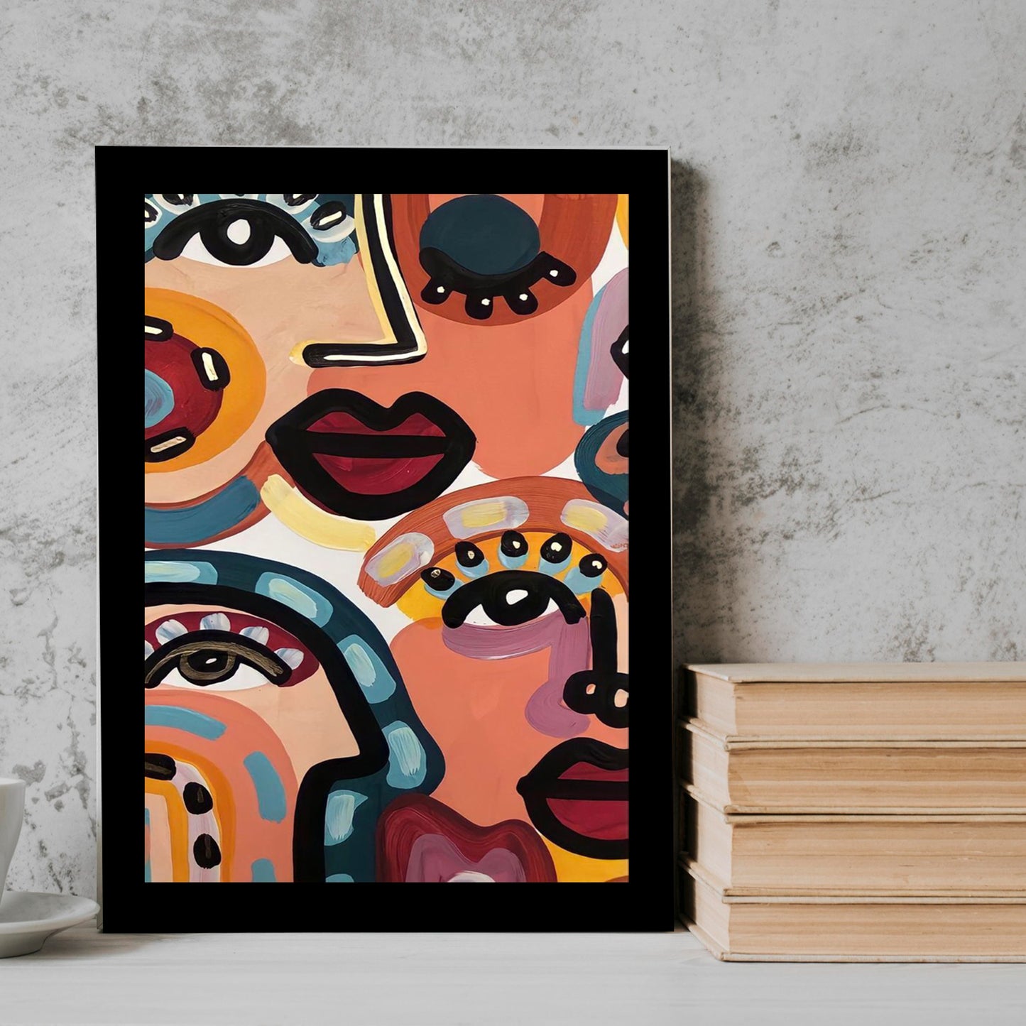 Print Symphony Pattern posters Frame