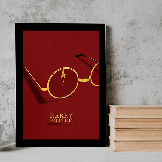 Harry Potter Red Cartoon posters Frame
