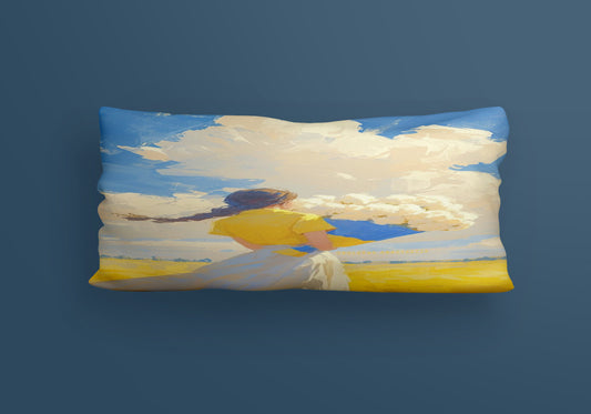 Sea Girls Velvet Cushion