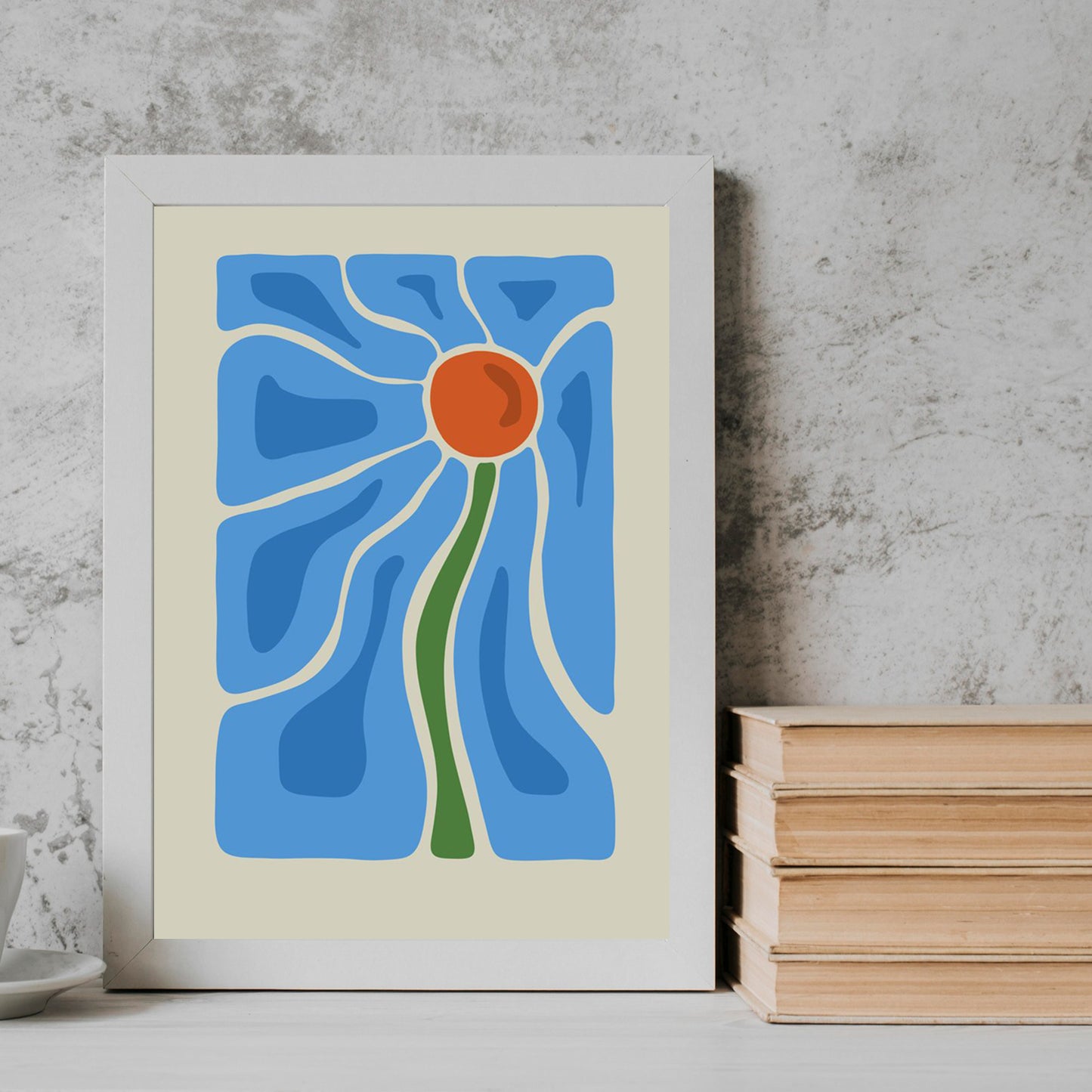 Yellew Flower Frame