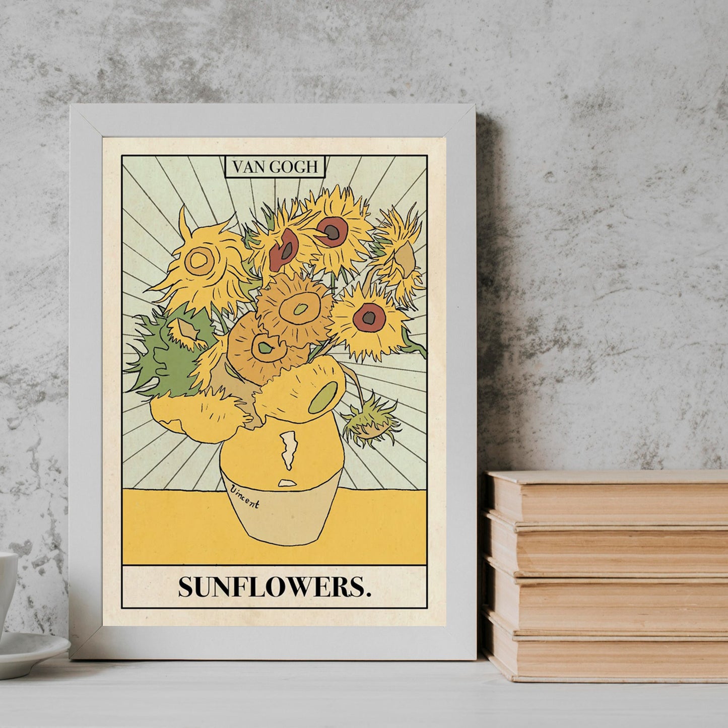 Sunflower Art Frame