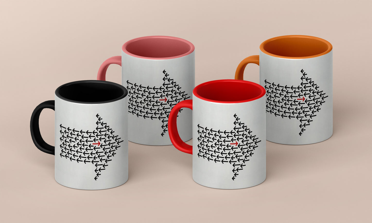 Arrow Rondom Mug