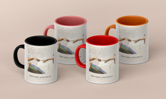 Michelangelo van gogh Art Mug
