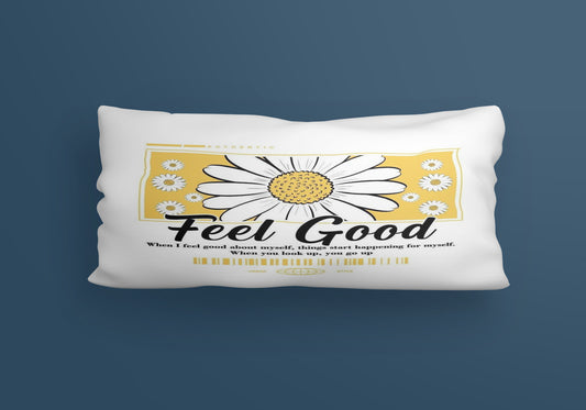 Feel Good Flower Velvet Cushion