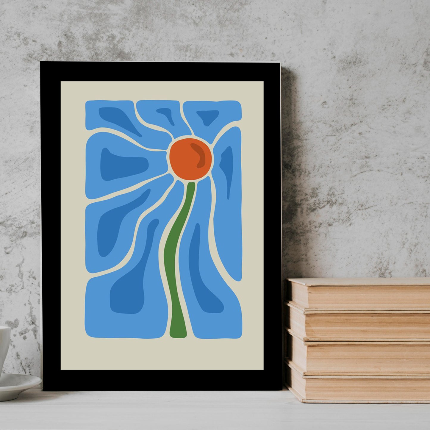 Yellew Flower Frame