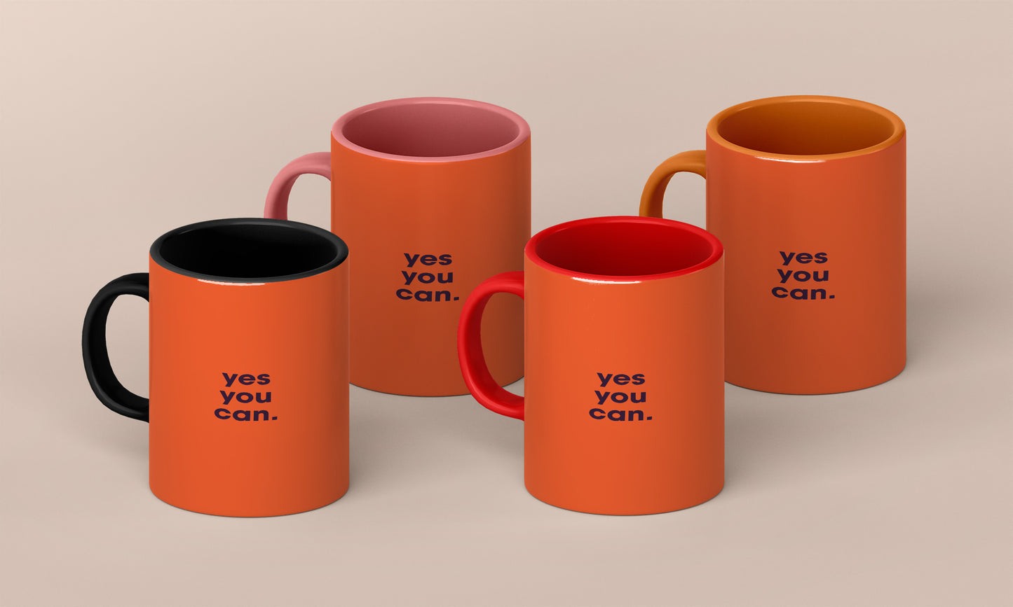 Yes You Can qoutes englisgh Mug