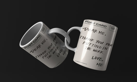 Post Card qoutes englisgh Mug