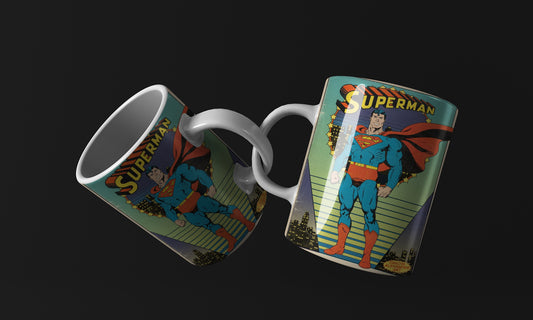 Superman Comi Superhero Mug
