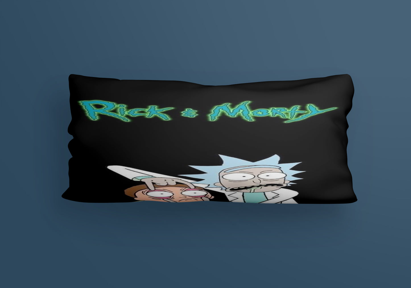 Ric And Morty Cartoon Velvet Cushion