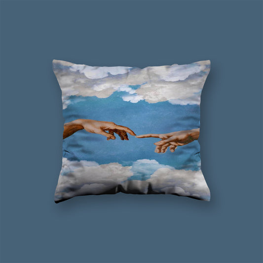 Hand Art Velvet Cushion