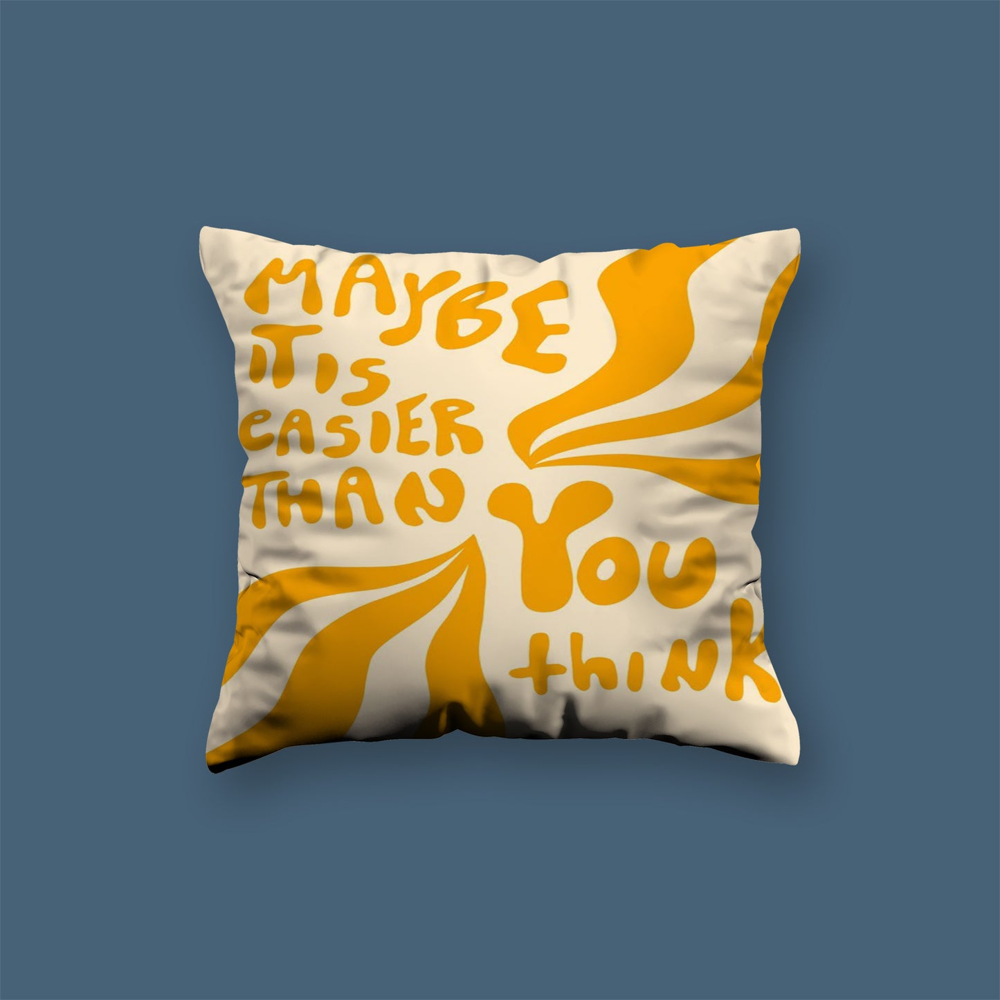 Maybe qoutes englisgh Velvet Cushion