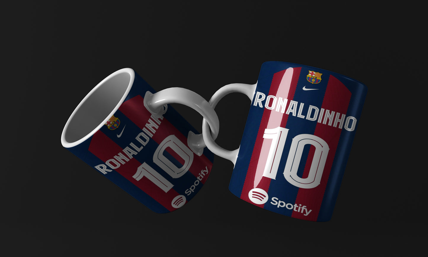 Ronaldinho football player Mug