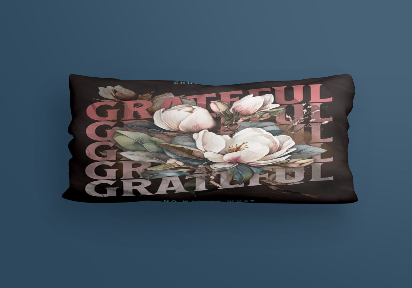 Grirl Flower Flower Velvet Cushion