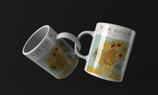 van gogh Sunflower Art Mug
