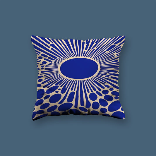 Opal Patterns Motifs Pattern Velvet Cushion