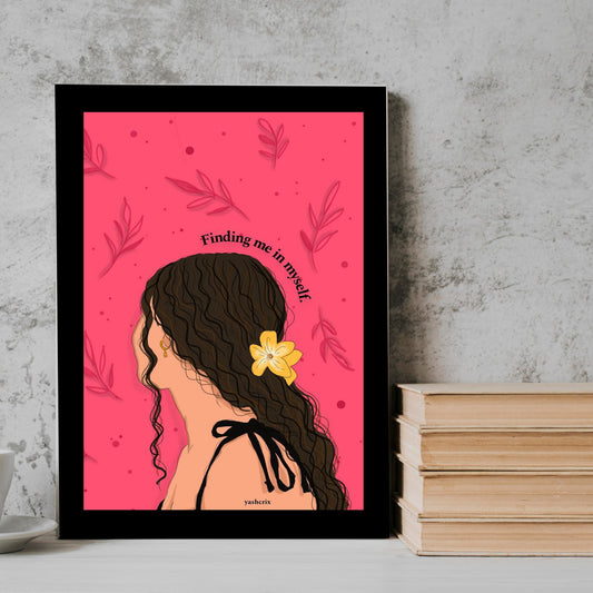 Girl Pink girl Frame