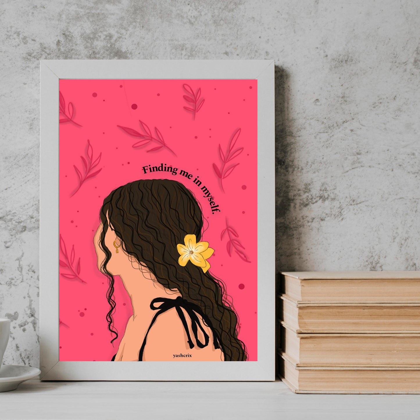 Girl Pink girl Frame