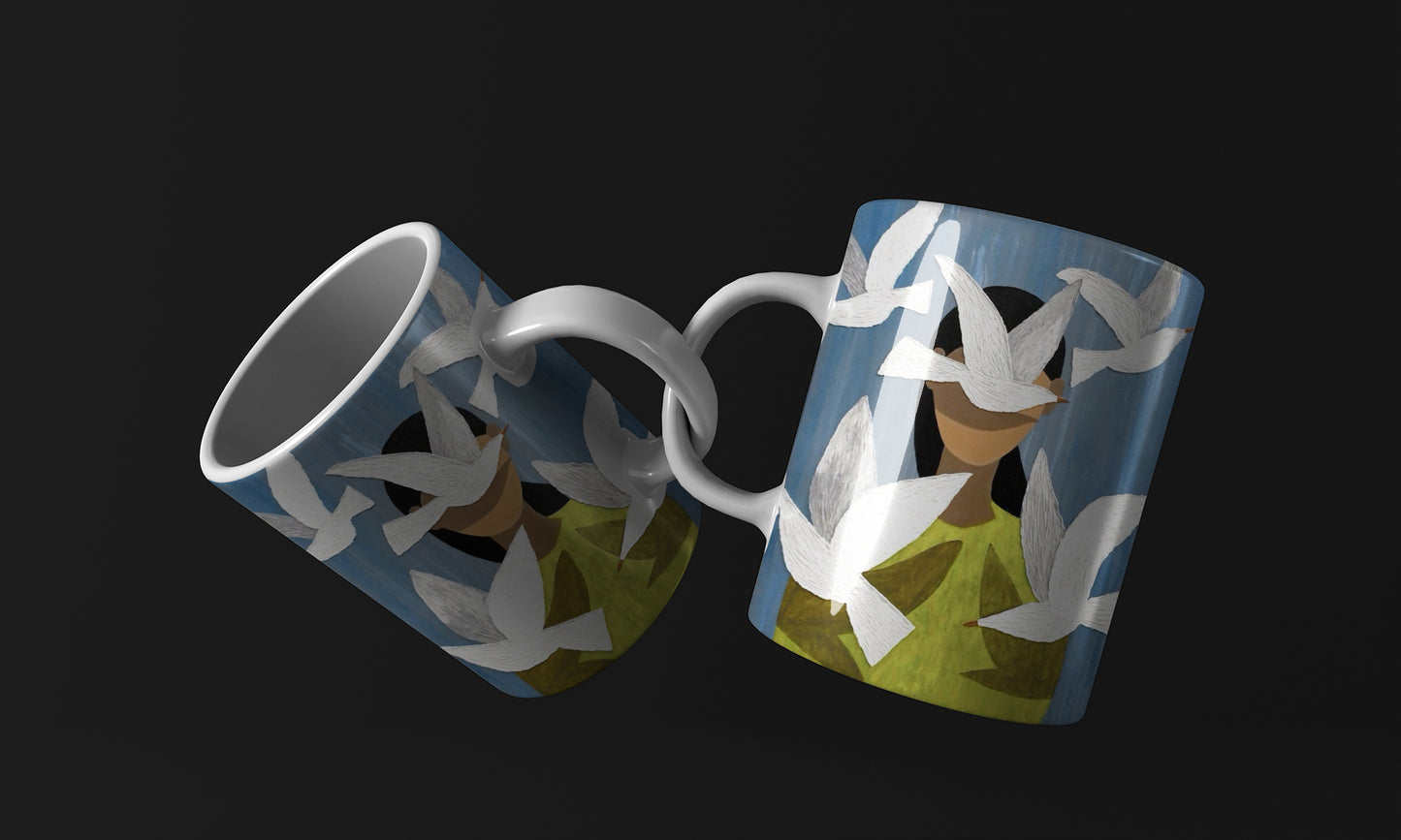 Bird Girls Mug