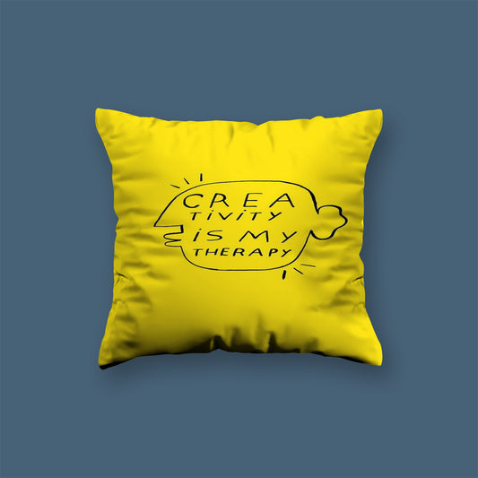 Crea qoutes englisgh Velvet Cushion