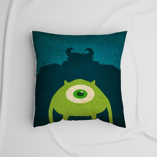 monsters inc Cartoon Velvet Cushion
