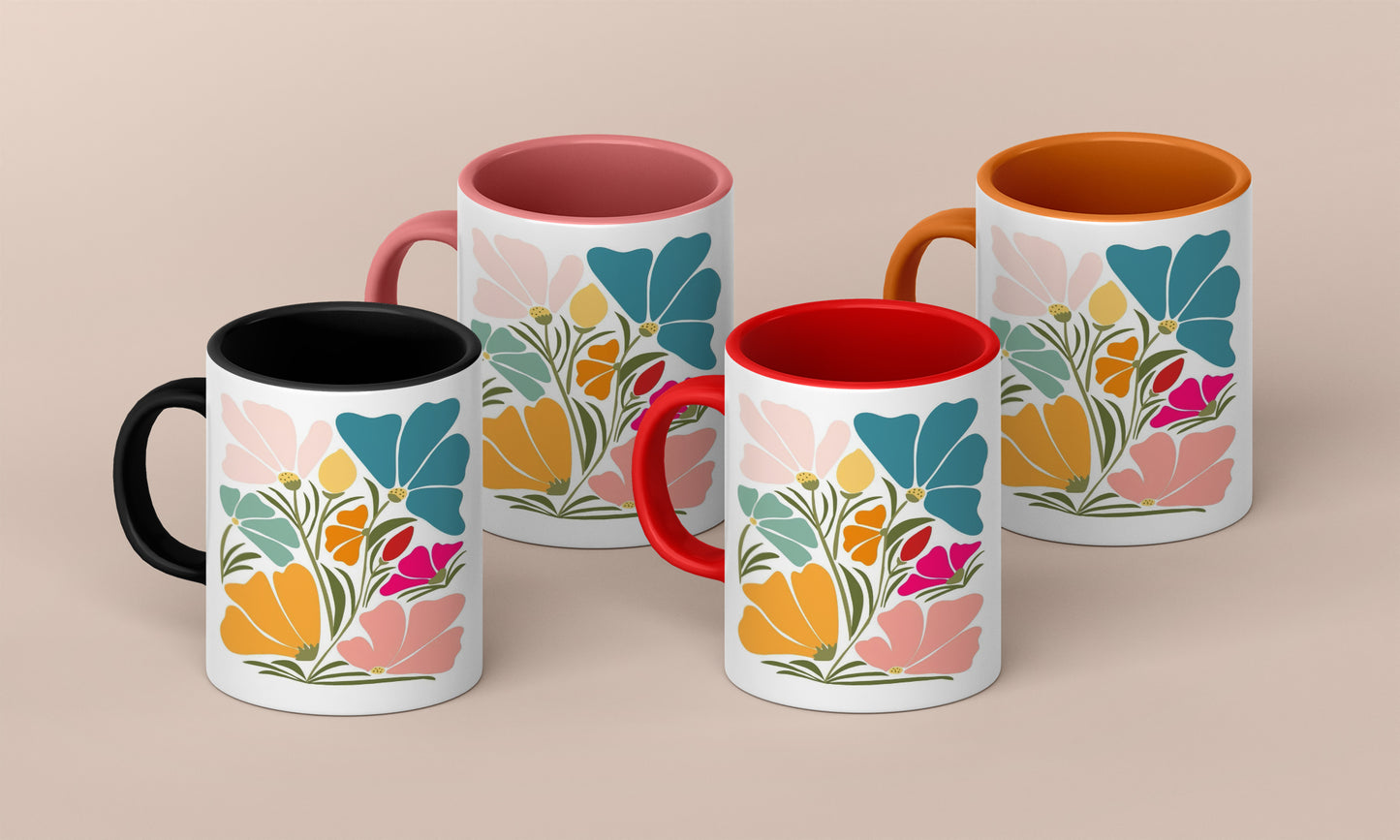 Flower Colours Flower Mug