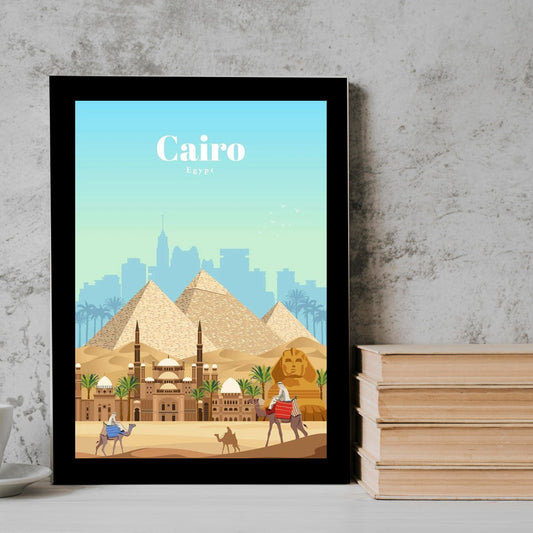 Cairo Travel Frame
