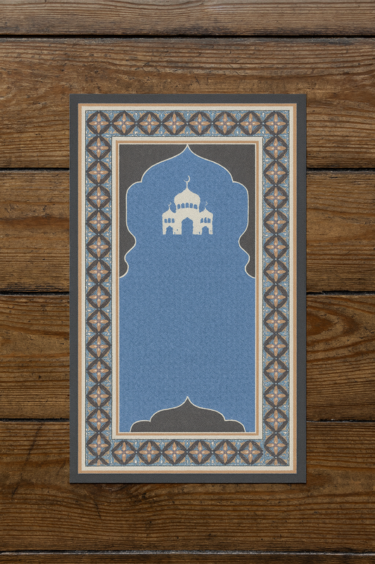 mosque Premium Velvet Prayer Mat