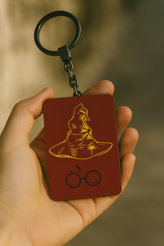 Harry Potter Red Cartoon Keychains