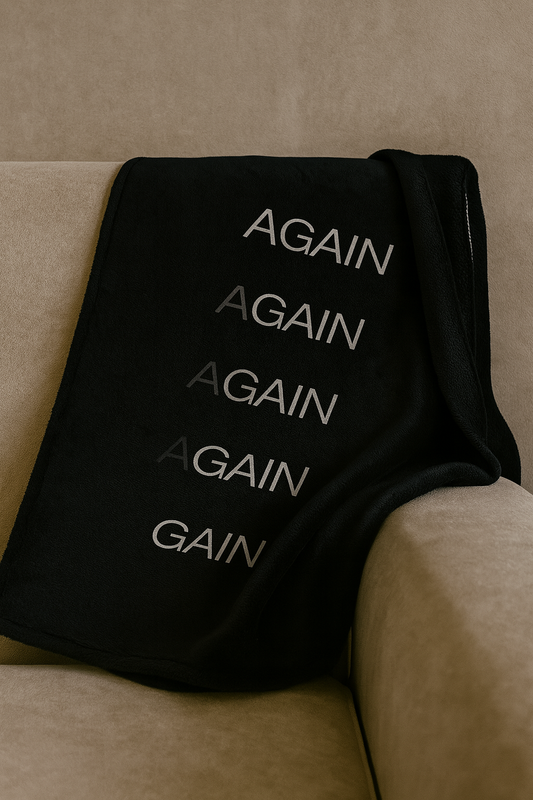 Again qoutes englisgh Premium Throw Blanket