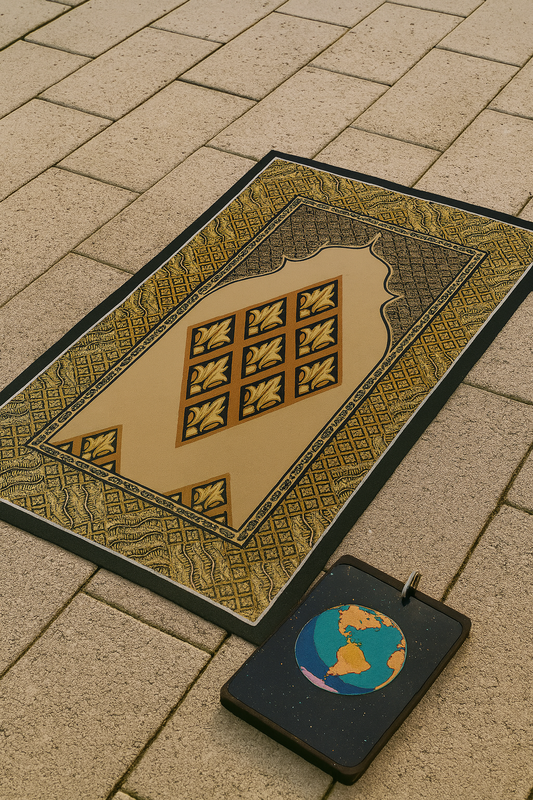 Pattern Premium Velvet Prayer Mat