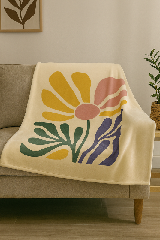 Forever Roses Flower Premium Throw Blanket