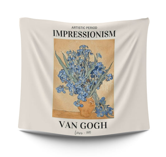 VanGoh impressionist art typistry