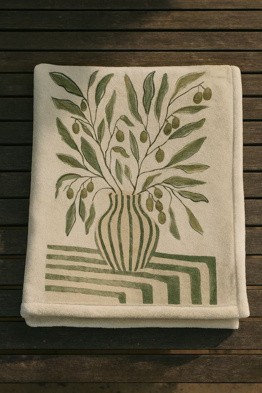 Rose Elegance Flower Premium Throw Blanket