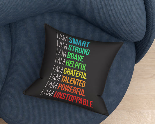 Smart qoutes englisgh Velvet Cushion