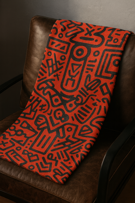 Pattern Stories Pattern Premium Throw Blanket