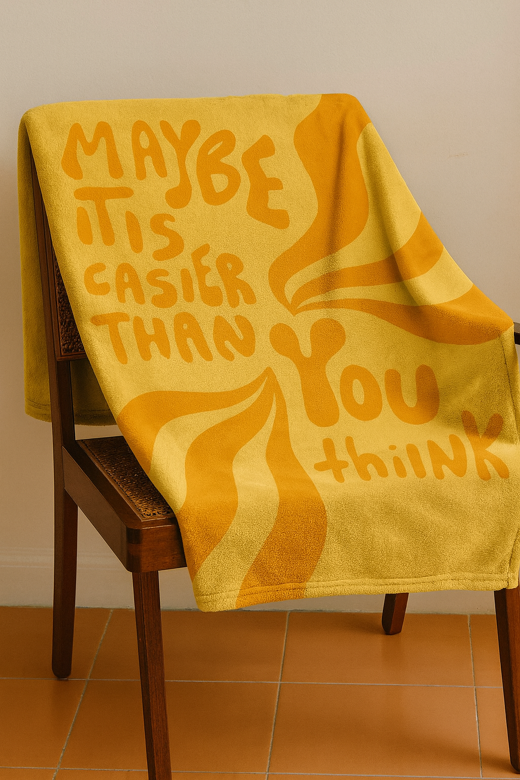 Maybe qoutes englisgh Premium Throw Blanket