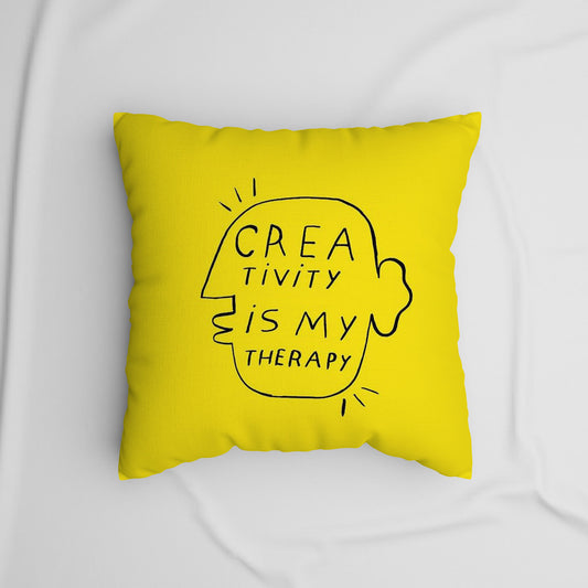 Crea qoutes englisgh Velvet Cushion