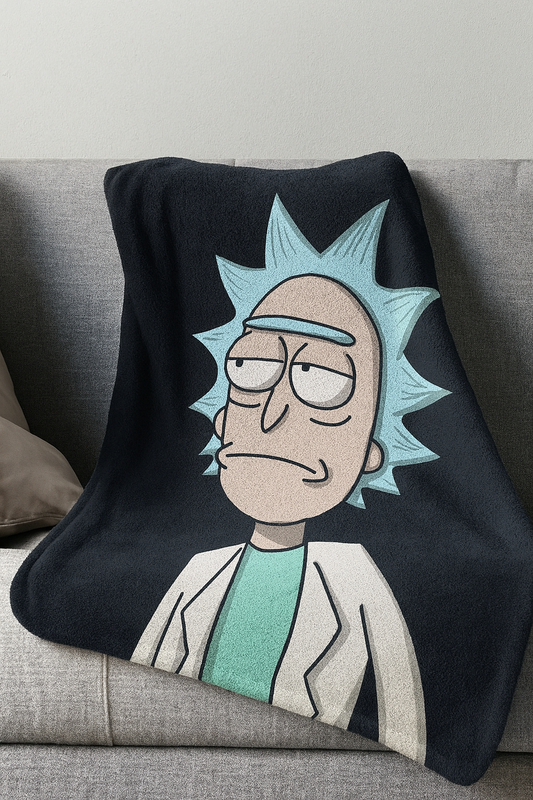 Ric Cartoon Premium Throw Blanket