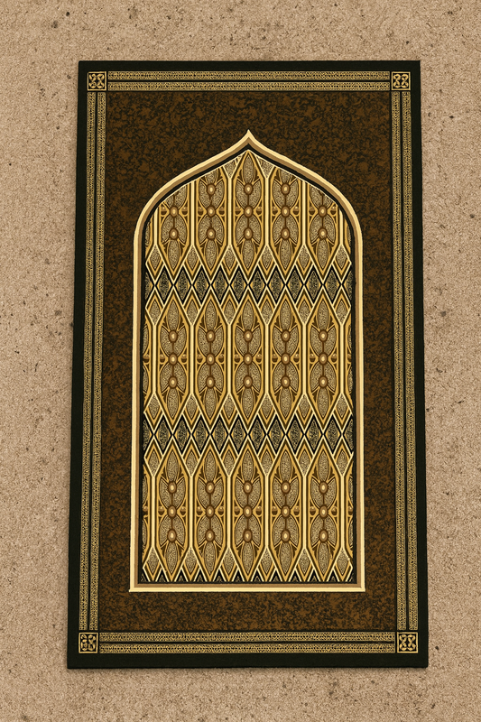 Tranquil Prayers Premium Velvet Prayer Mat