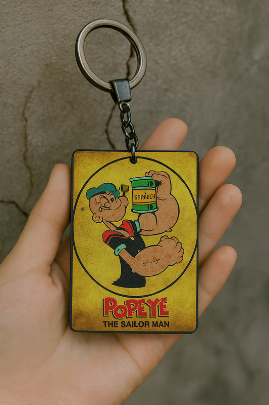 Popey Cartoon Keychains