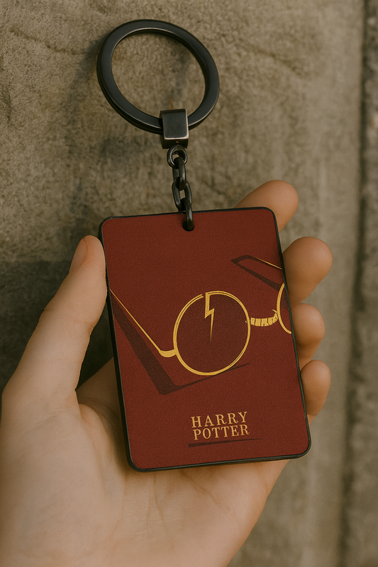 Harry Potter Glasses Cartoon Keychains