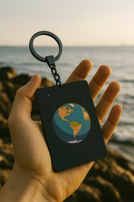planet rondam Keychains