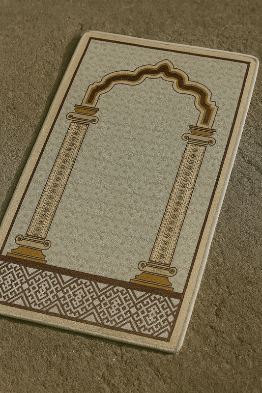 crescent moon Premium Velvet Prayer Mat