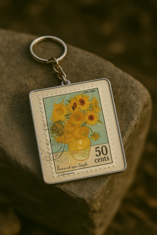 50 Cents Art Keychains