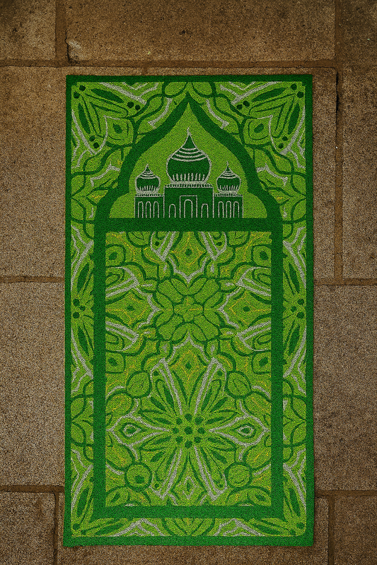 Al-Masjid Collection Premium Velvet Prayer Mat