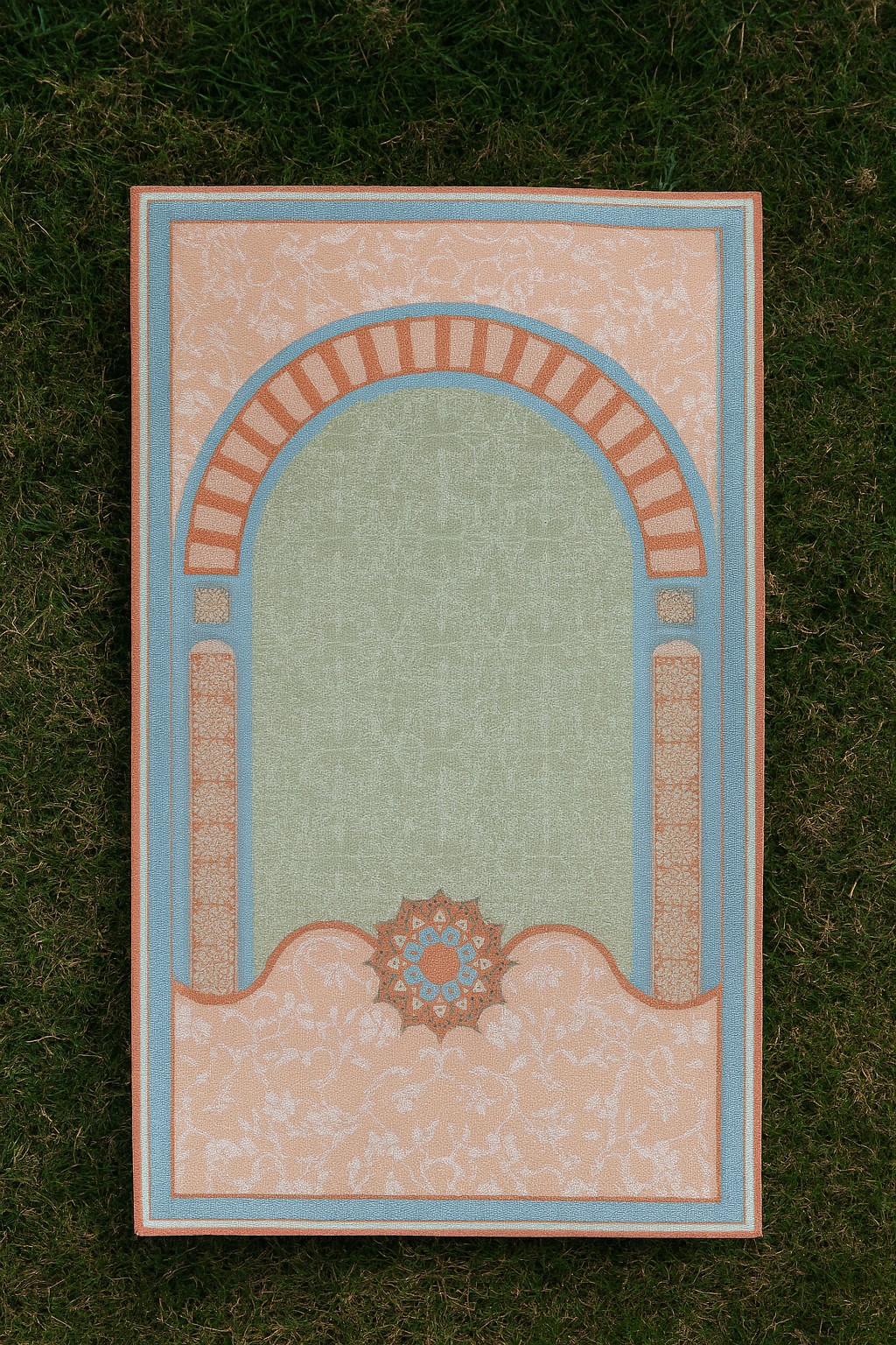 Serenity Underfoot Collection Premium Velvet Prayer Mat