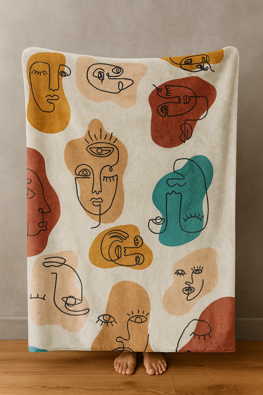 Creative Weave Pattern Premium Throw Blanket
