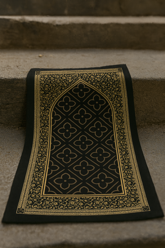 Velvet Blessings Premium Velvet Prayer Mat