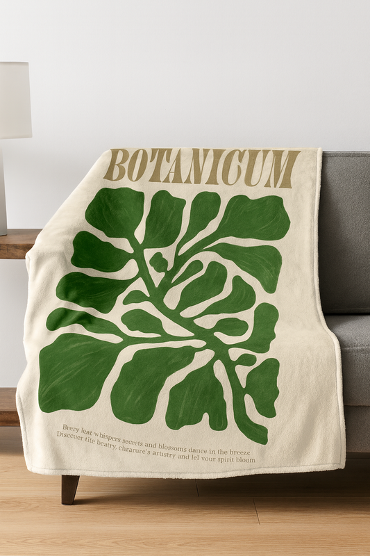 Eternal Bloom Flower Premium Throw Blanket